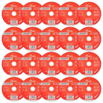 Kit Disco de Corte Deep Cut 7'' x 1.6mm Com 20 Unidades (744151) - Onsite - Ritec Máquinas e Ferramentas