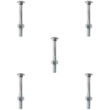 Kit Parafuso Francês Com Porca 5/16'' x 8'' - 53,0019 (Com 5 Unidades) - Nord - Ritec Máquinas e Ferramentas