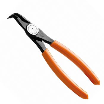 Alicate Para Anéis Interno Curvo 5'' (44009/105) - Tramontina Pro - Ritec Máquinas e Ferramentas
