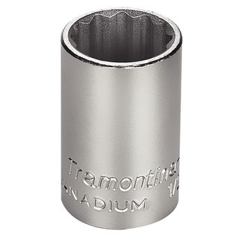 Soquete Estriado 1/2'' x 17mm (44833/117) - Tramontina Pro - Ritec Máquinas e Ferramentas