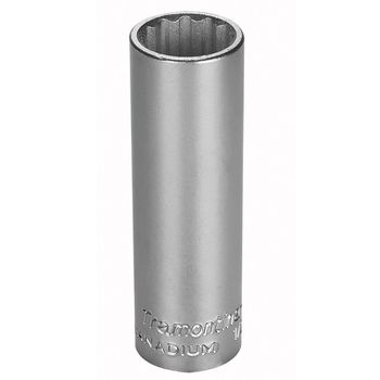 Soquete estriado Longo 1/2'' x 5/8'' (44830/105) - Tramontina Pro - Ritec Máquinas e Ferramentas