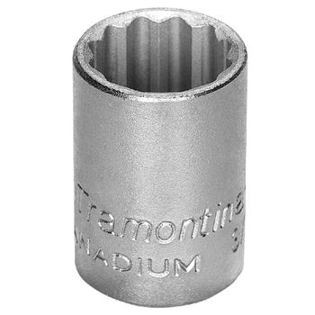 Soquete Estriado 3/8'' x 17mm (44818/117) - Tramontina Pro - Ritec Máquinas e Ferramentas