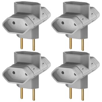 Kit Pino Tipo ''T'' 3 Saídas 10A - 250V Com 4 Unidades (1213) - Ilumi - Ritec Máquinas e Ferramentas