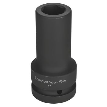 Soquete de Impacto Sextavado Longo 1'' x 25mm (44932/025) - Tramontina Pro - Ritec Máquinas e Ferramentas