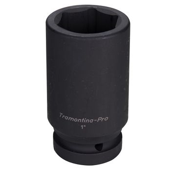 Soquete de Impacto Sextavado Longo 2'' x 1'' (44933/020) - Tramontina Pro - Ritec Máquinas e Ferramentas