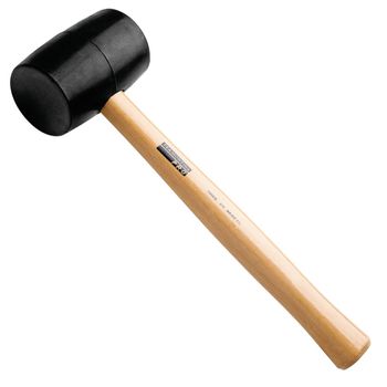 Martelo de Borracha Preta 450g (40681/016) - Tramontina Pro - Ritec Máquinas e Ferramentas
