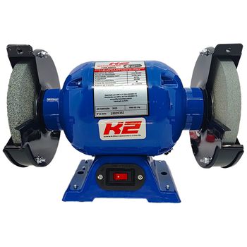 Moto Esmeril 6'' - 350W Bivolt (749,0001) - K2 - Ritec Máquinas e Ferramentas