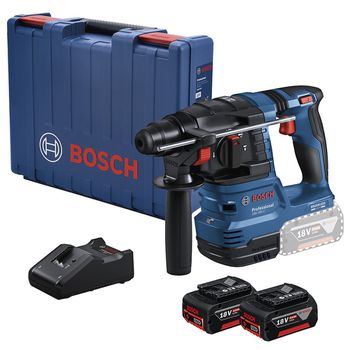 Martelete Rompedor SDS/PLUS Com Bateria e Carregador 18V (06119240E1) - Bosch - Ritec Máquinas e Ferramentas