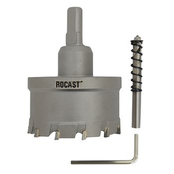 Serra Copo Metal Duro TCT 60mm (764,0013) - Rocast - Ritec Máquinas e Ferramentas