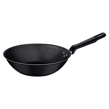Wok Loreto em Alumínio Antiaderente Grafite (20395/024) - Tramontina - Ritec Máquinas e Ferramentas