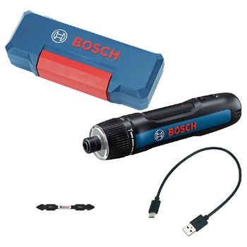  Parafusadeira a Bateria 3,6V Go3 Com 1 Ponta e Estojo (06019H22E0) - Bosch - Ritec Máquinas e Ferramentas