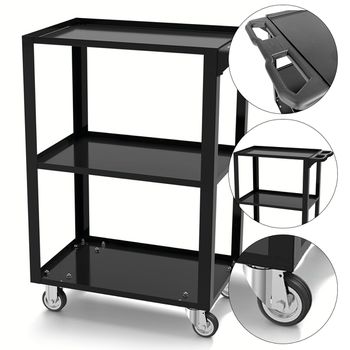 Carrinho Para Ferramentas Aberto Preto (44950/948) - Tramontina Pro - Ritec Máquinas e Ferramentas
