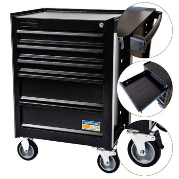 Carrinho Fechado Para Ferramentas Com 5 Gavetas (44950/946) - Tramontina Pro - Ritec Máquinas e Ferramentas