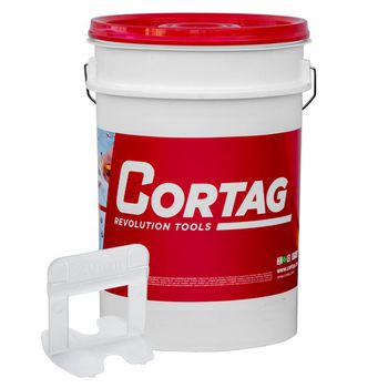 Espaçador Nivelador 2,0mm Smart Com 1000 Unidades (62888) - Cortag - Ritec Máquinas e Ferramentas