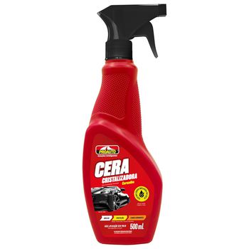 Cera Cristalizadora Com Carnaúba 500ml (3061) - Proauto - Ritec Máquinas e Ferramentas