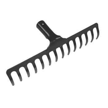 Ancinho Metálico Leve Curvo 14D Sem Cabo (77101/144) - Tramontina - Ritec Máquinas e Ferramentas