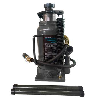 Macaco Hidropneumático Tipo Garrafa 20T (LPK-2007Q) - Lapek - Ritec Máquinas e Ferramentas