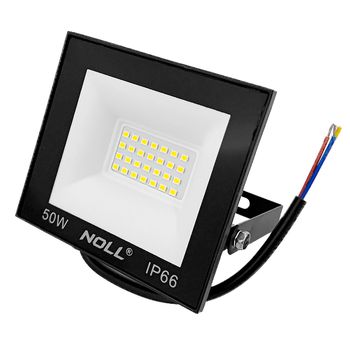 Refletor LED Para Área Externa 50W - 6500K (520,0002) - Noll LED - Ritec Máquinas e Ferramentas