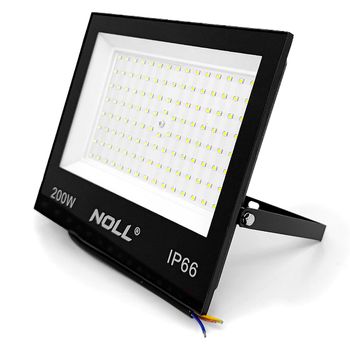 Refletor LED Para Área Externa 200W - 6500K (520,0019) - Noll LED - Ritec Máquinas e Ferramentas