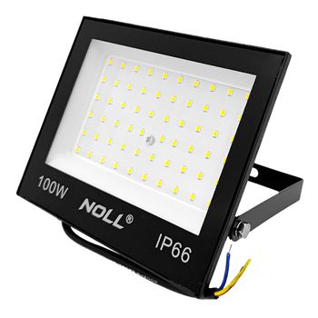 Refletor LED Para Área Externa 100W - 4000K (520,0036) - Noll LED - Ritec Máquinas e Ferramentas