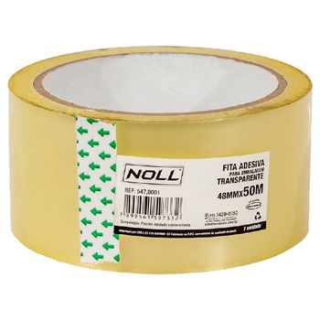 Fita Adesiva Transparente 48mm x 50m (547,0001) - Noll - Ritec Máquinas e Ferramentas