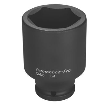 Soquete de Impacto Sextavado Longo 3/4'' x 55mm (44893/155) - Tramontina Pro - Ritec Máquinas e Ferramentas