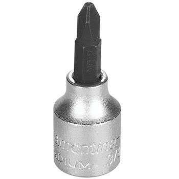 Soquete Phillips 3/8'' x NR2 (44814/102) - Tramontina Pro - Ritec Máquinas e Ferramentas