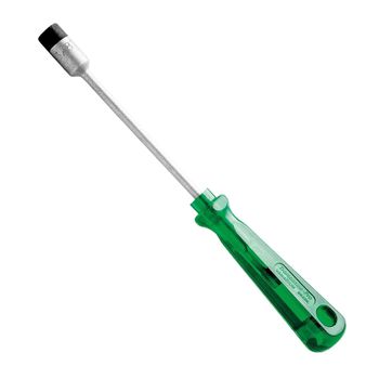 Chave de Fenda Canhão em Aço Cromo Vanádio 7/16'' x 125mm (44260/008) - Tramontina Pro - Ritec Máquinas e Ferramentas