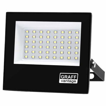 Refletor LED Para Área Externa 100W - 6500K (665,0003) - Graff Vantage - Ritec Máquinas e Ferramentas