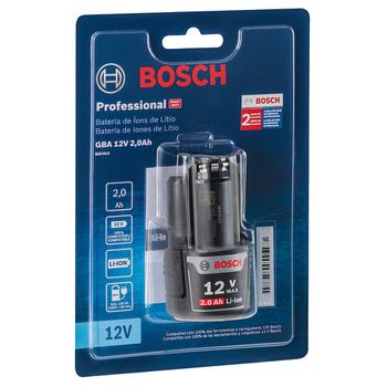 Bateria Bosch 12V GBA 12V 2,0 Ah - Ritec Máquinas e Ferramentas