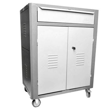 Carrinho Para Ferramentas Fechado Com 1 Gavetas Cinza (C07) - Fercar - Ritec Máquinas e Ferramentas