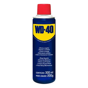 Óleo Lubrificante Desengripante Multiuso 300ml - WD-40 - Ritec Máquinas e Ferramentas