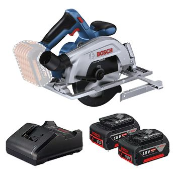 Serra Circular 18v Sem Fio Com carregador e 2 Baterias (GKS 185-Li) - Bosch - Ritec Máquinas e Ferramentas