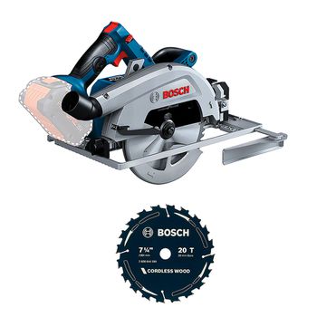 Serra Circular Bosch GKS 18V-68 GC Brushless 1800W 18V SB, com disco - Ritec Máquinas e Ferramentas