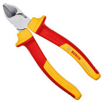 Alicate de Corte Lateral Diagonal VDE 200mm (1600A02NE2000) - Bosch - Ritec Máquinas e Ferramentas