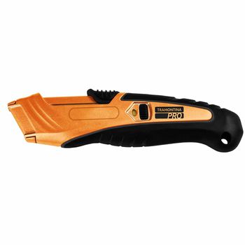 Estilete Retrátil Com Ajuste de Lâmina (44033/405) - Tramontina Pro - Ritec Máquinas e Ferramentas