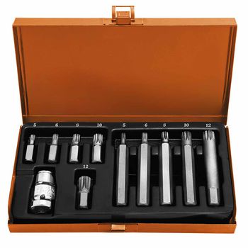 Jogo de Ponteiras Intercambiáveis Hexagonal 15 Peças (46000/403) - Tramontina Pro - Ritec Máquinas e Ferramentas