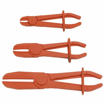 Jogo de Alicates Para Restrição de Fluxo Com 3 Peças (44047/501) - Tramontina Pro - Ritec Máquinas e Ferramentas