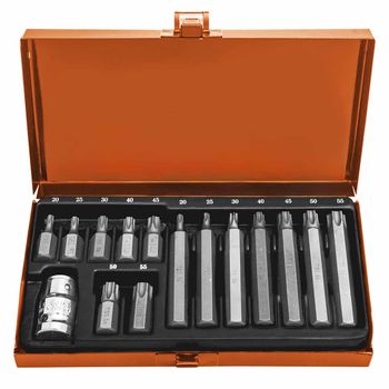 Jogo de Ponteiras Intercambiáveis Trafix 15 Peças (46000/402) - Tramontina Pro - Ritec Máquinas e Ferramentas