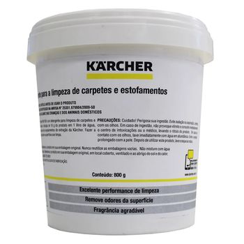 Detergente em Pó Para Extratora 800g RM 760 (93811710) - Karcher - Ritec Máquinas e Ferramentas