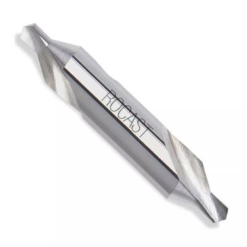 Broca de Centro DIN 333A - 5/16'' x 3/4'' (9,0018) - Rocast - Ritec Máquinas e Ferramentas