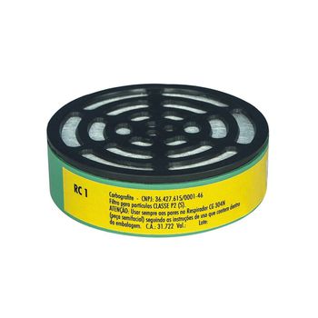 Cartucho Filtro RC1 (Respirador CG304N) - 012469212- Carbografite - Ritec Máquinas e Ferramentas