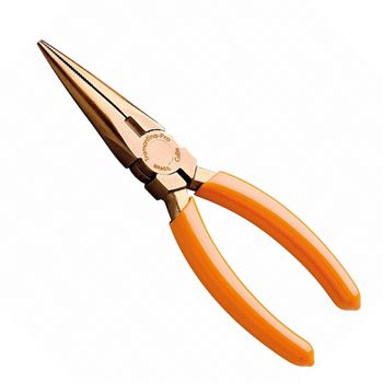 Alicate Ponta Chata em Cobre-Berílio 6'' (44225/006) - Tramontina Pro - Ritec Máquinas e Ferramentas