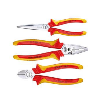 Jogo de Alicates Isolados VDE 3 Peças 091908 - Gedore - Ritec Máquinas e Ferramentas