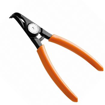 Alicate Para Anéis Externo Curvo 5'' (44011/105) - Tramontina Pro - Ritec Máquinas e Ferramentas