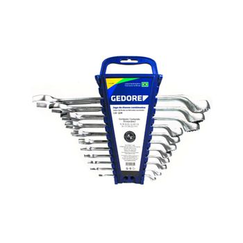 Jogo De Chaves Combinadas 6 à 22mm 11 Peças 002602 - Gedore - Ritec Máquinas e Ferramentas
