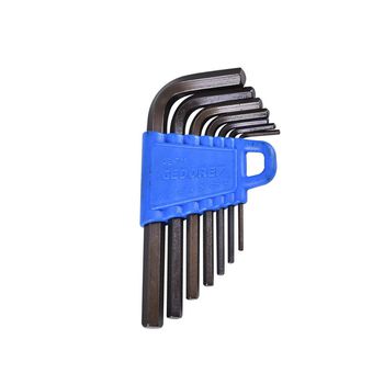 Jogo de Chaves Allen 2mm à 8mm 7 Peças 012101 - Gedore - Ritec Máquinas e Ferramentas