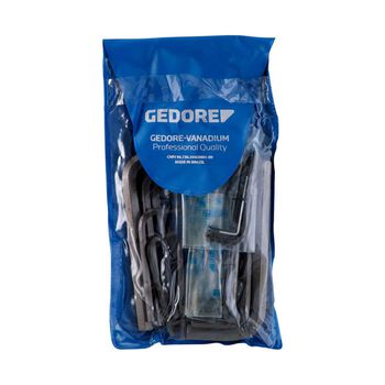 Jogo de Chaves Allen 25 Peças mm e pol. 012107 - Gedore - Ritec Máquinas e Ferramentas