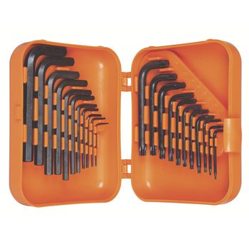 Estojo Com Chaves Hexagonais e Trafix 22 Peças (44450/222) - Tramontina Pro - Ritec Máquinas e Ferramentas