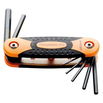 Jogo de Chave Allen Hexagonal Com Armação 7 Peças (44401/207) - Tramontina Pro - Ritec Máquinas e Ferramentas